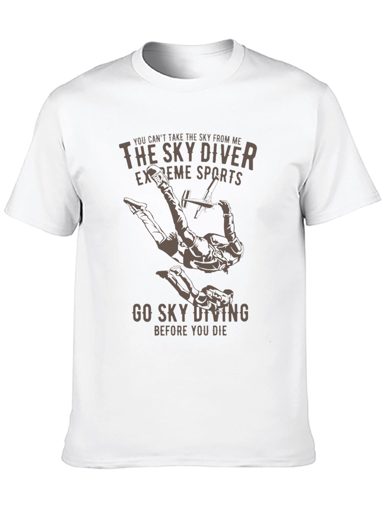 Sky Diver Graphic T-Shirt - Extreme Sports Tee