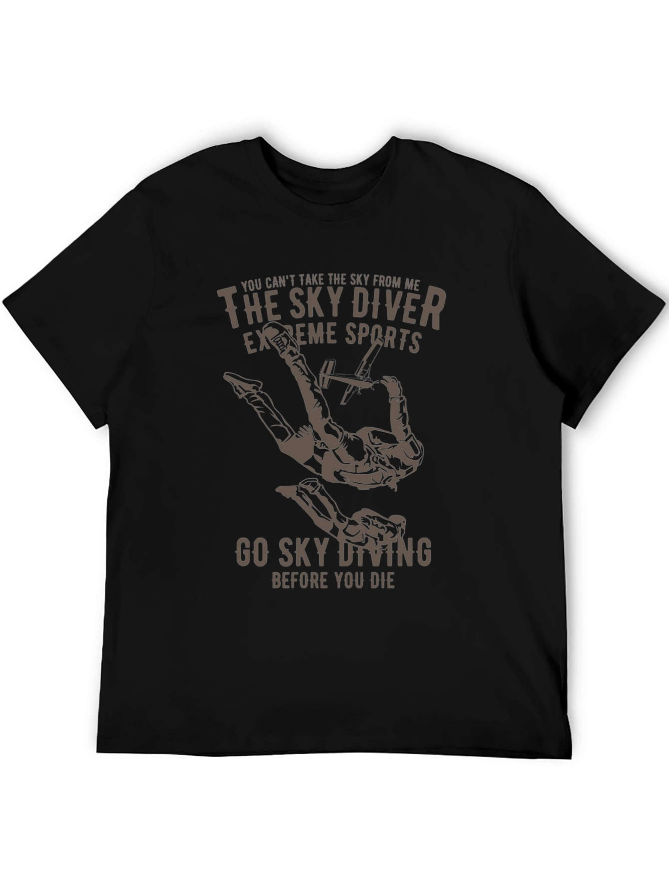 Sky Diver Graphic T-Shirt - Extreme Sports Tee
