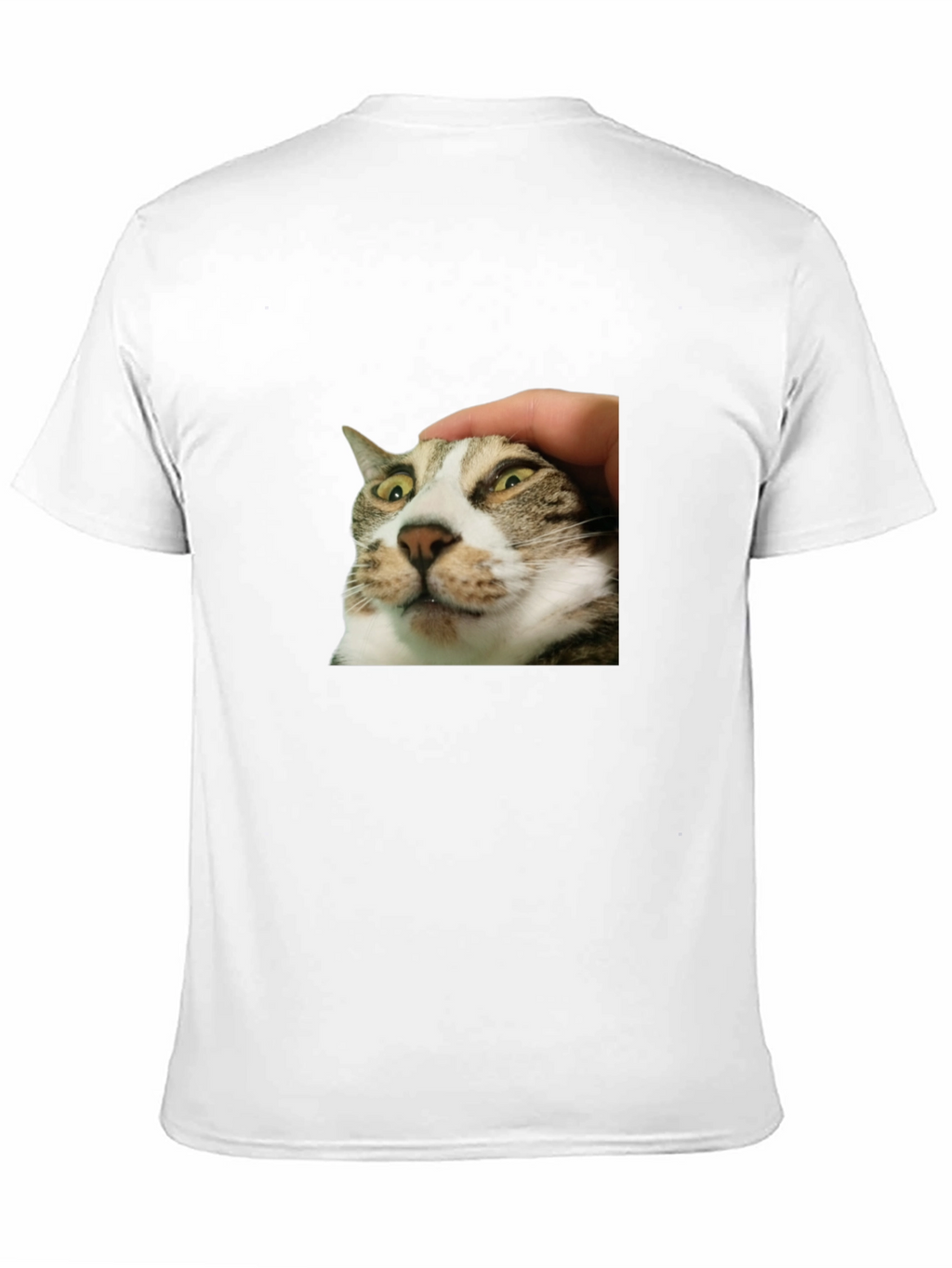 Funny Cat Petting T-Shirt - Unique Graphic Tee