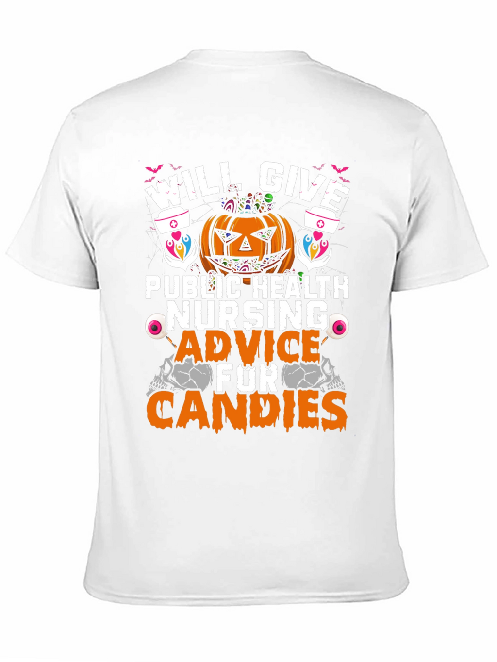 Halloween Public Health Nurse T-Shirt