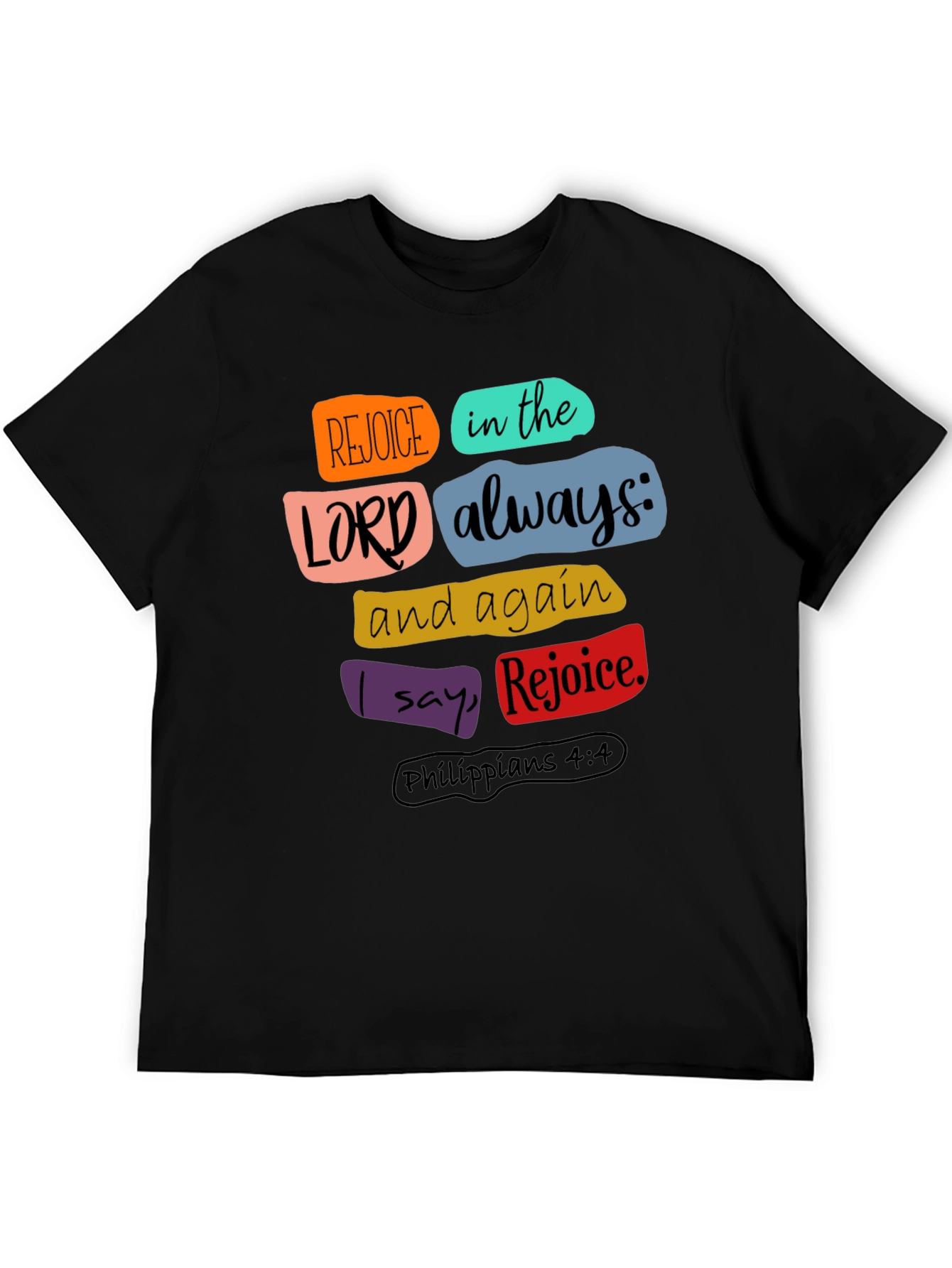 Rejoice in the Lord Christian T-Shirt