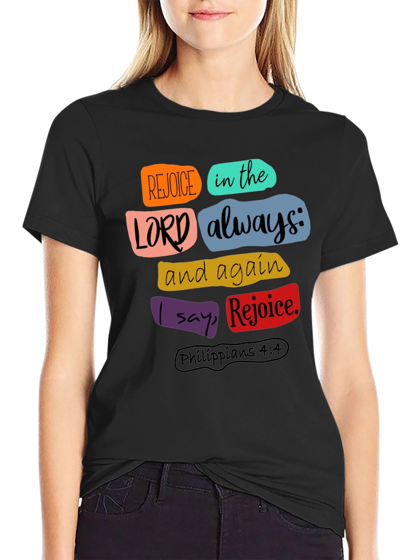 Rejoice in the Lord Christian T-Shirt