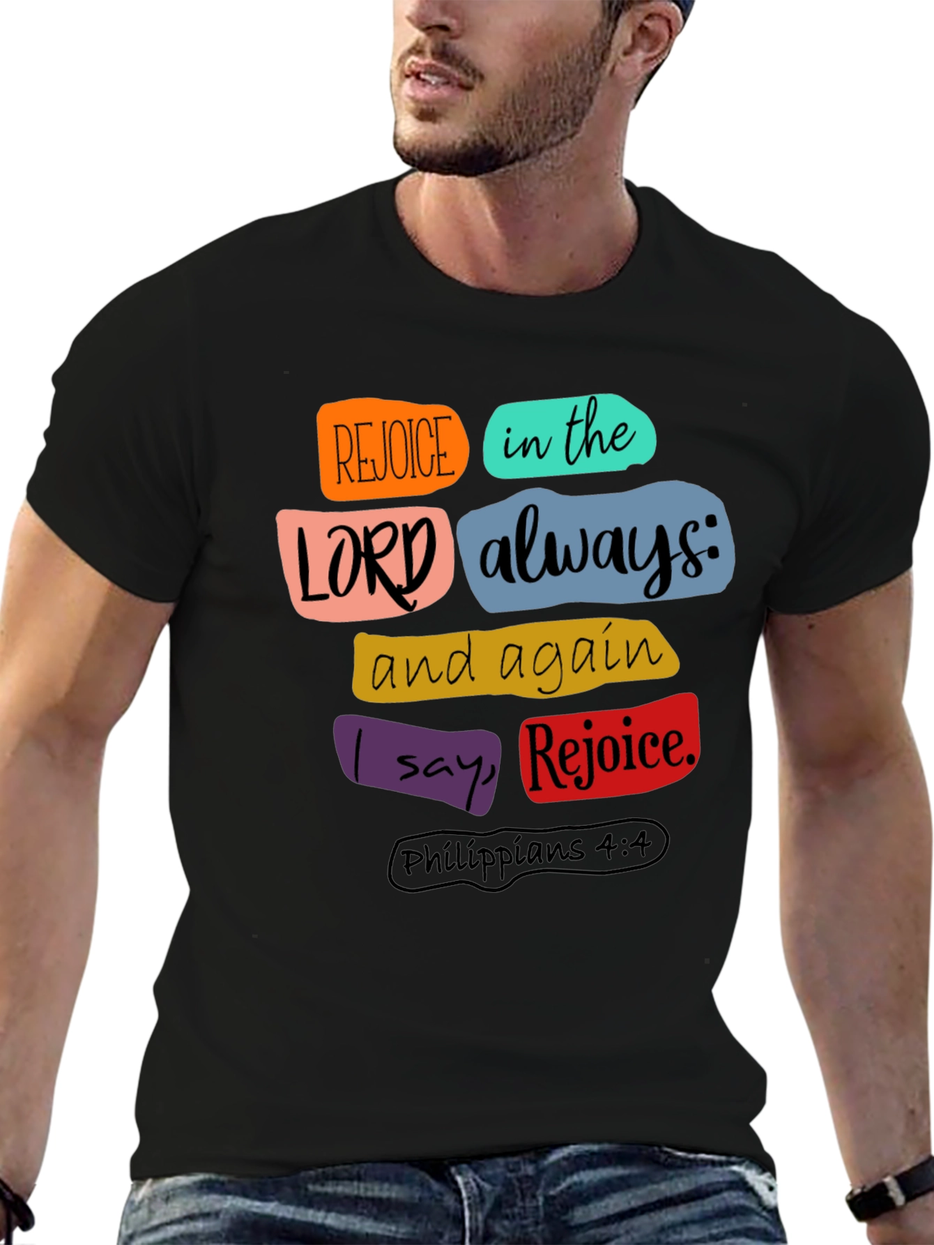 Rejoice in the Lord Christian T-Shirt