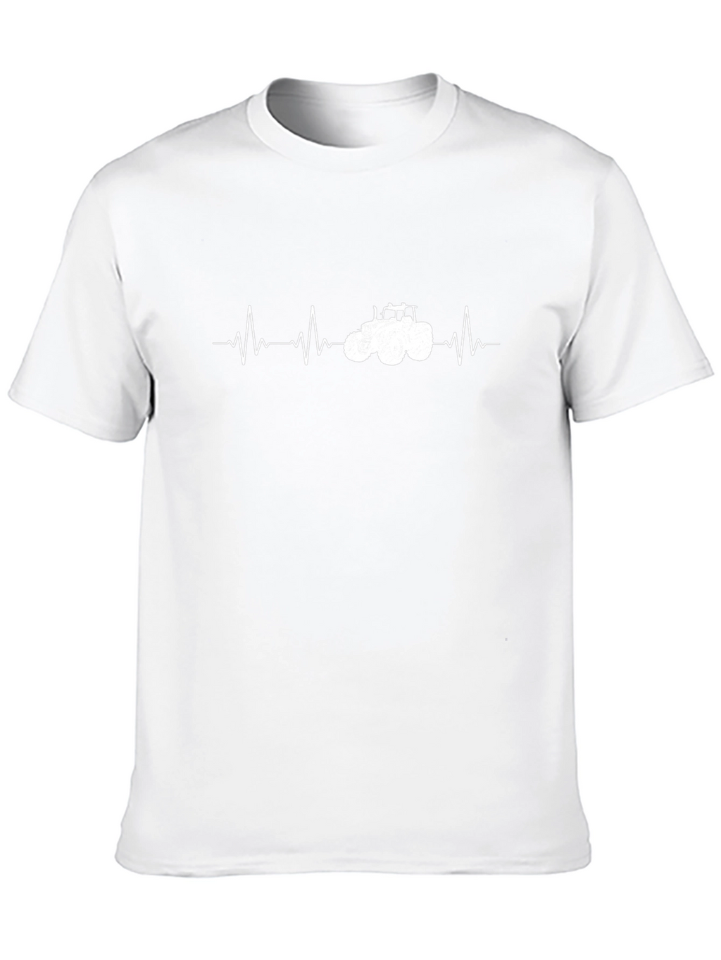 Tractor Heartbeat Graphic T-Shirt
