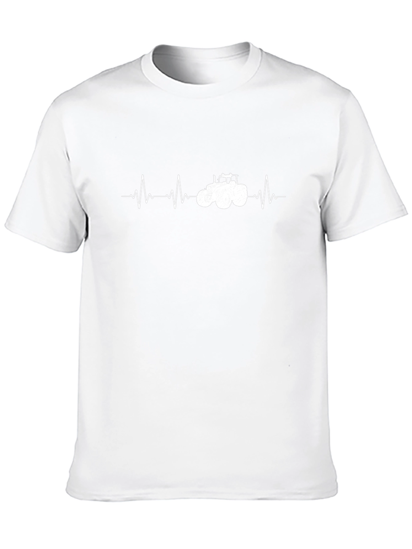 Tractor Heartbeat Graphic T-Shirt