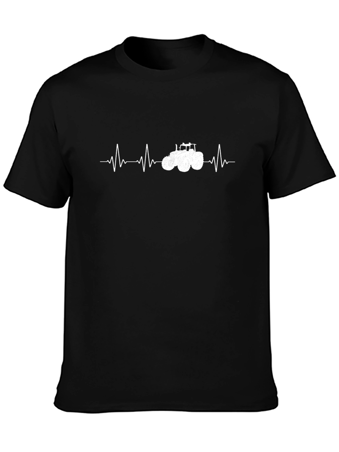 Tractor Heartbeat Graphic T-Shirt