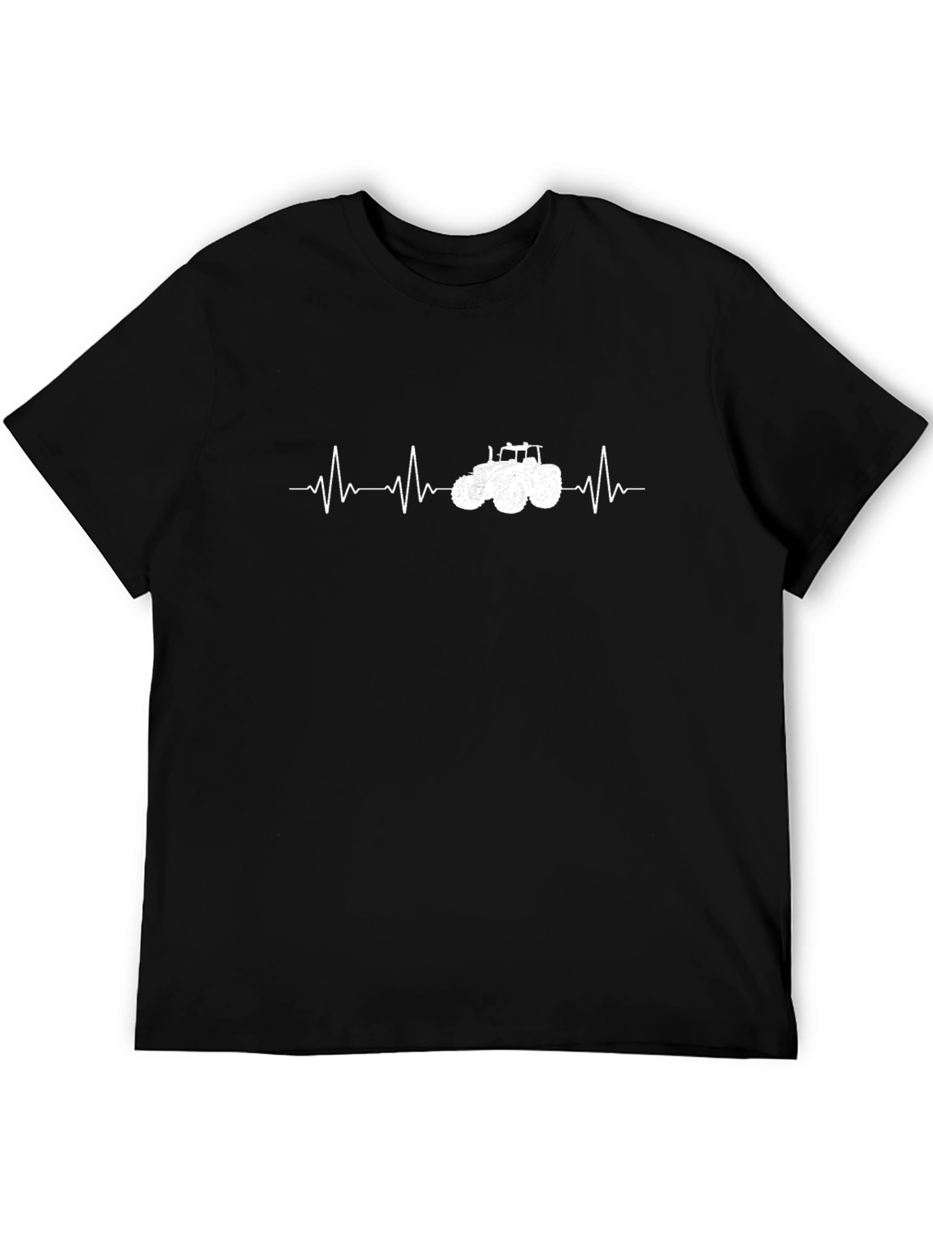 Tractor Heartbeat Graphic T-Shirt