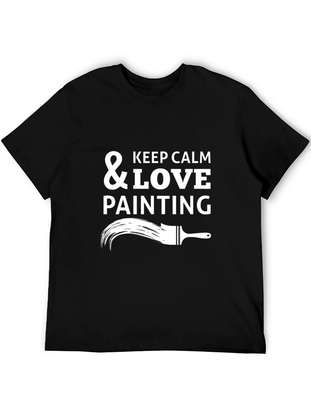 Keep Calm & Love Painting Graphic Tee