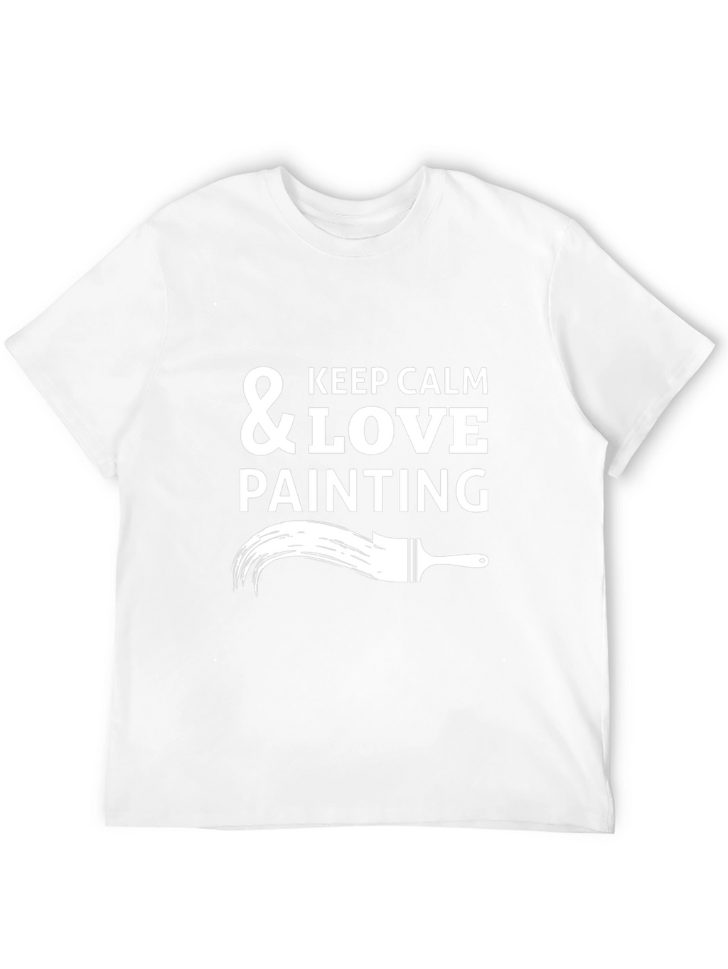 Keep Calm & Love Painting Graphic Tee