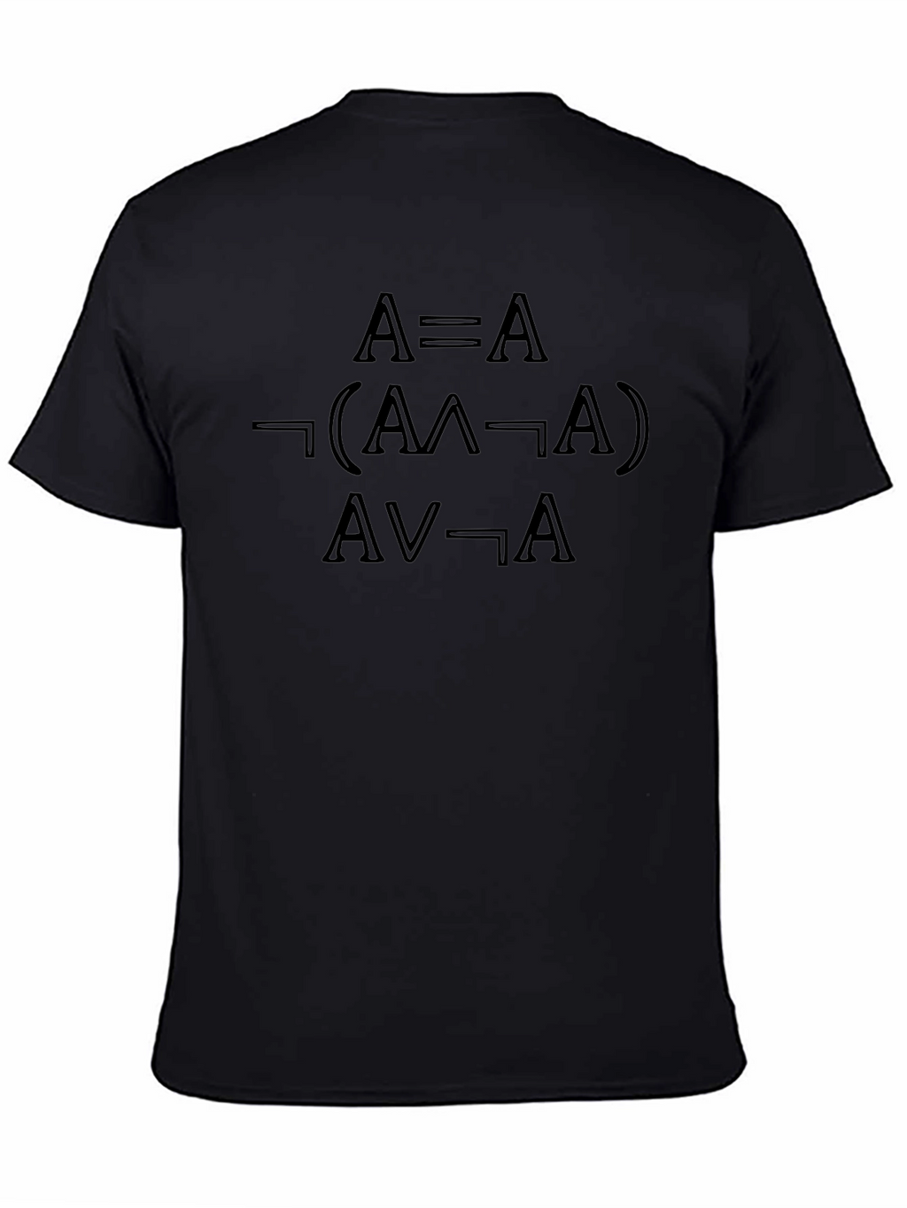 Logic Truth Table Black T-Shirt