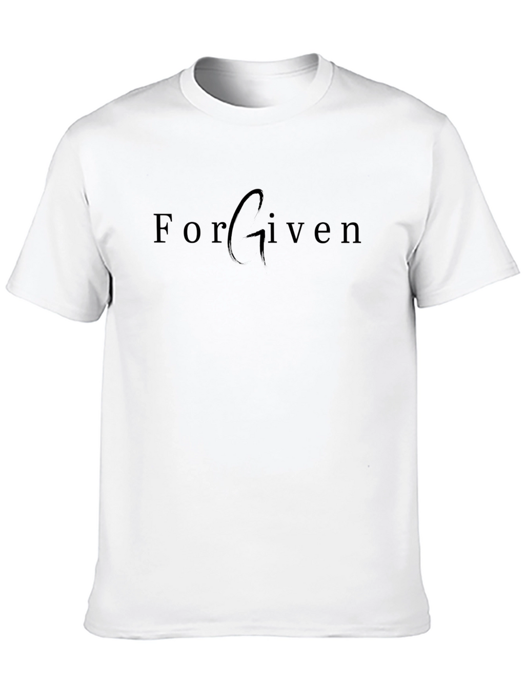 Forgiven Graphic Print Crewneck T-Shirt