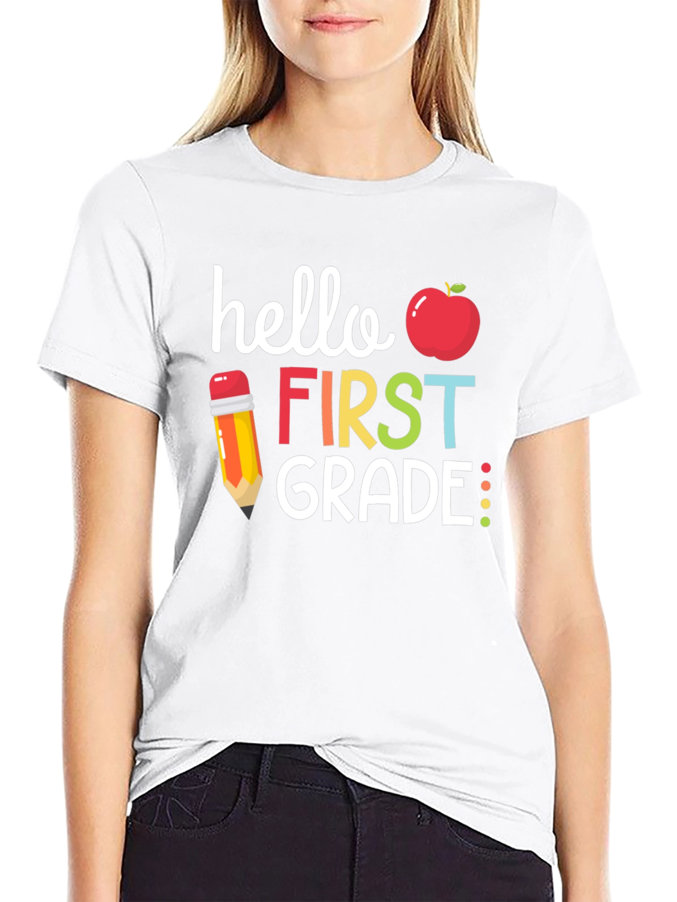 Hello First Grade Teacher T-Shirt