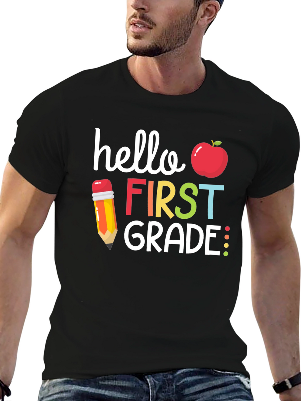 Hello First Grade Teacher T-Shirt