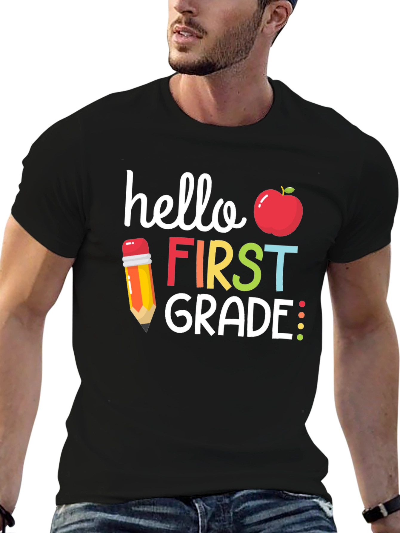 Hello First Grade Teacher T-Shirt