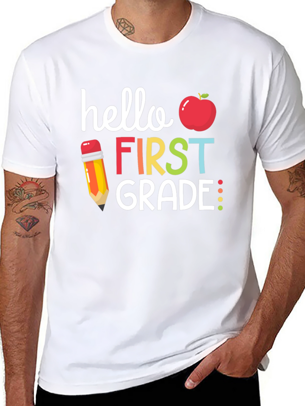 Hello First Grade Teacher T-Shirt