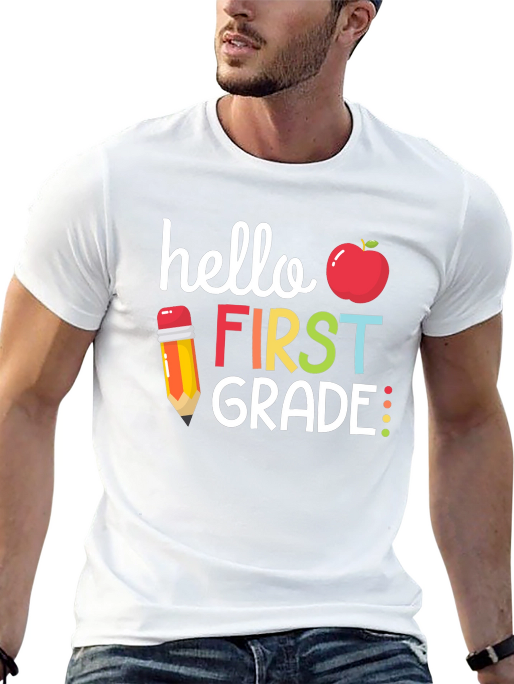 Hello First Grade Teacher T-Shirt