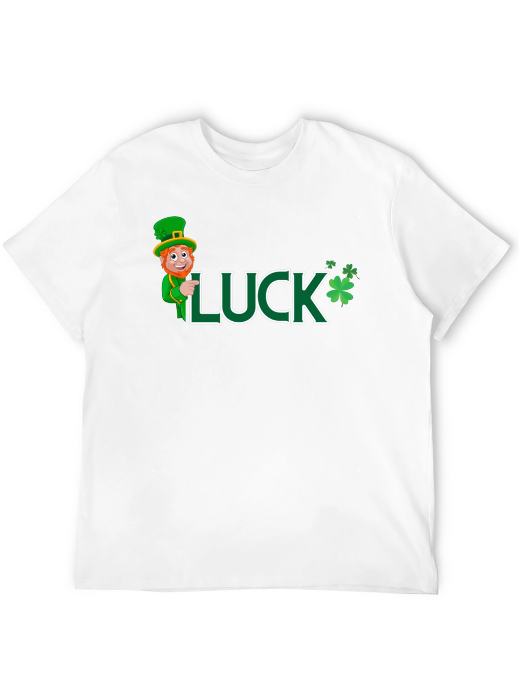 Lucky St. Patricks Day Black T-Shirt