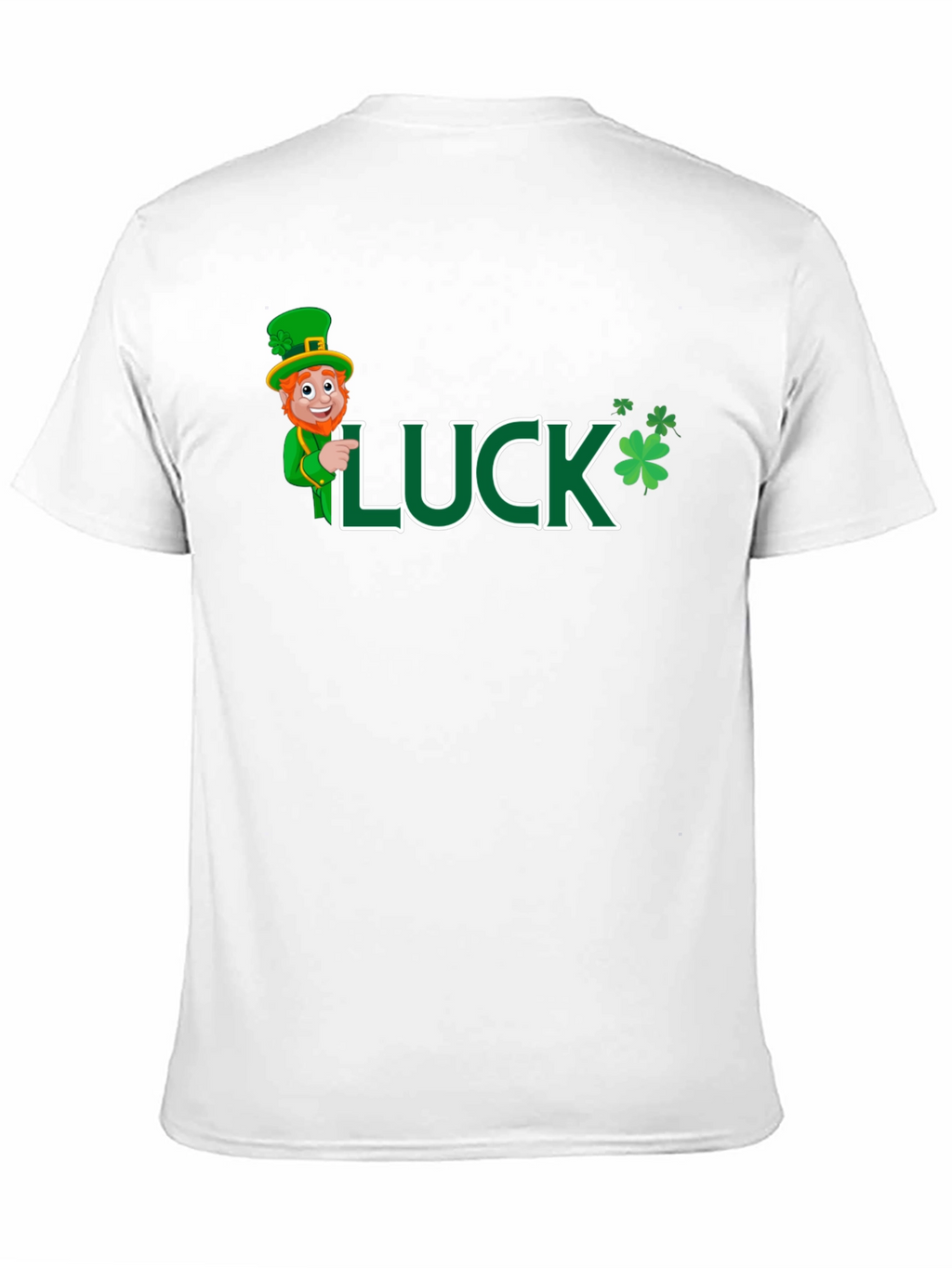 Lucky St. Patricks Day Black T-Shirt