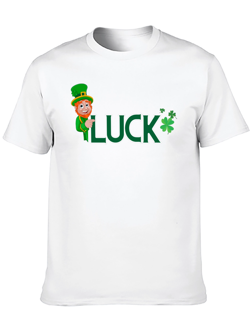 Lucky St. Patricks Day Black T-Shirt