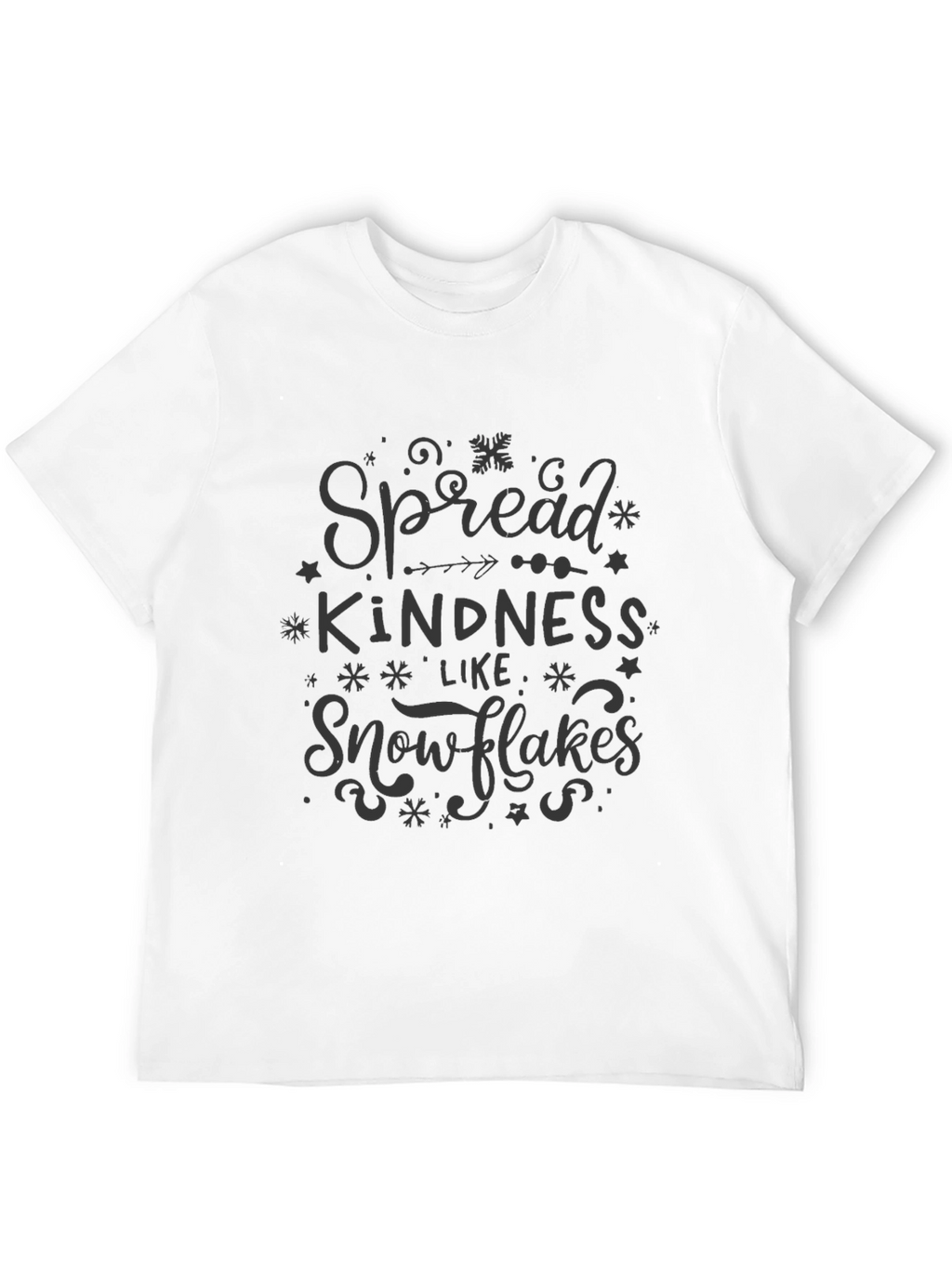 Spread Kindness Like Snowflakes Graphic Tee