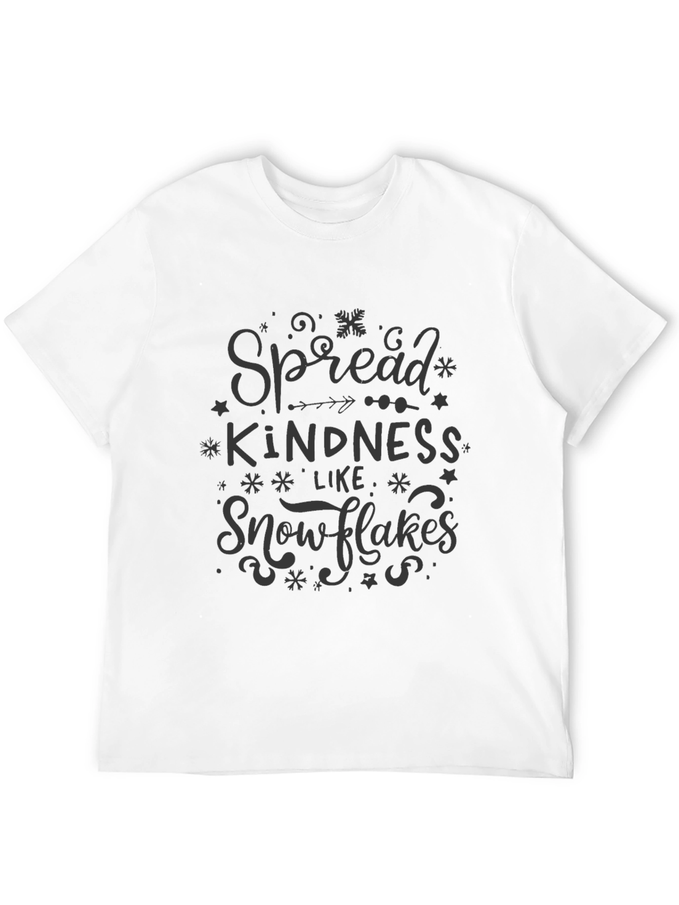 Spread Kindness Like Snowflakes Graphic Tee