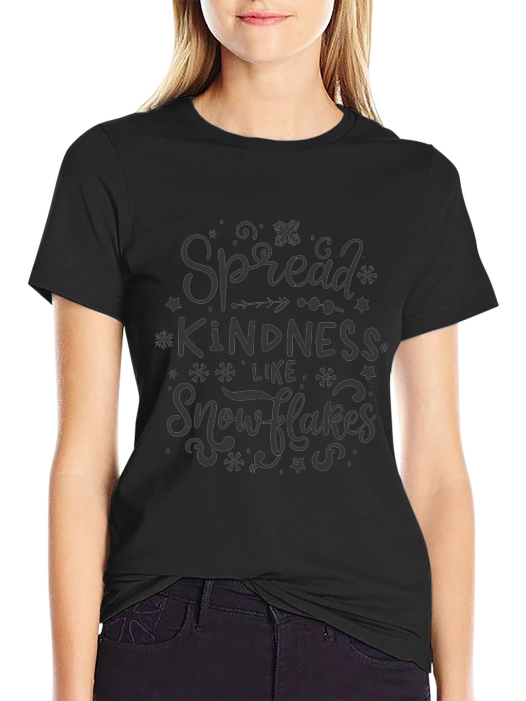 Spread Kindness Like Snowflakes Graphic Tee