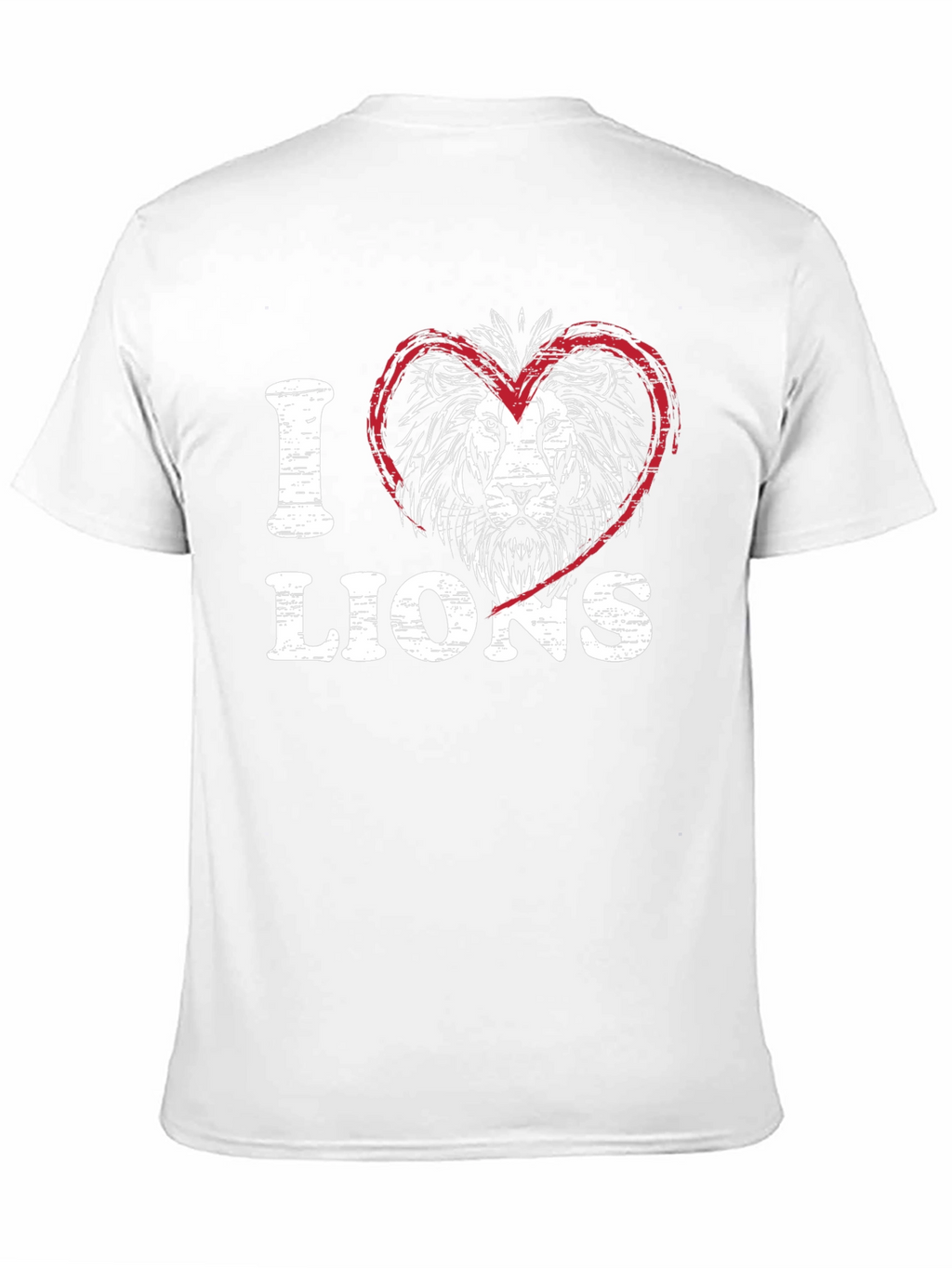 I Heart Lions Graphic Tee - Black