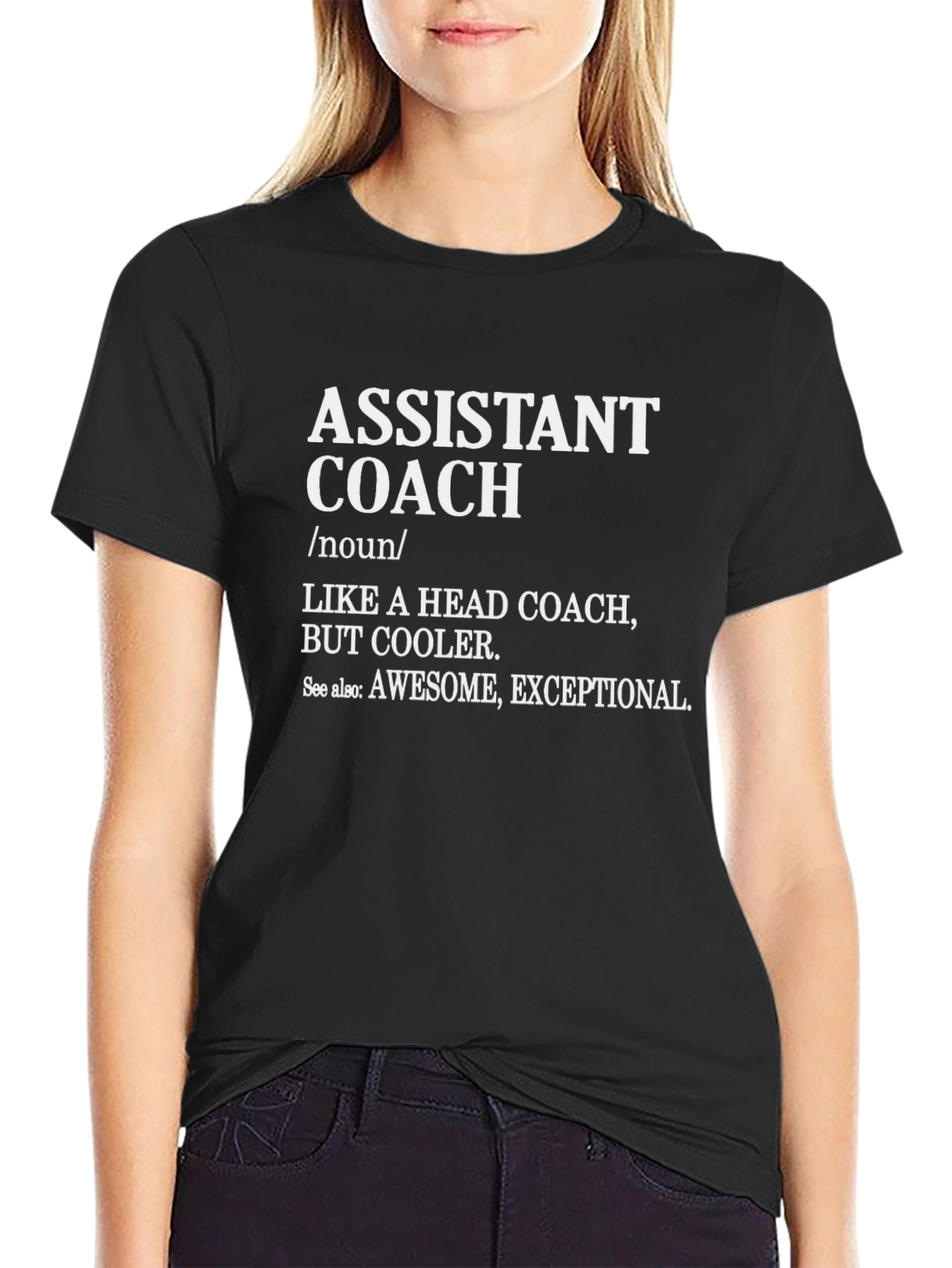 Assistant Coach T-Shirt - Cool Definition