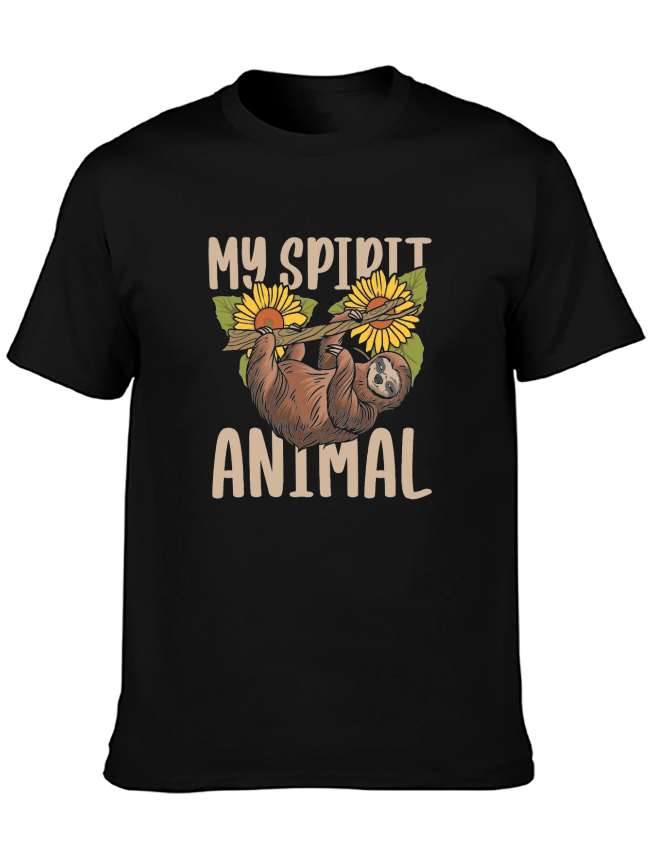 My Spirit Animal Sloth Graphic T-Shirt