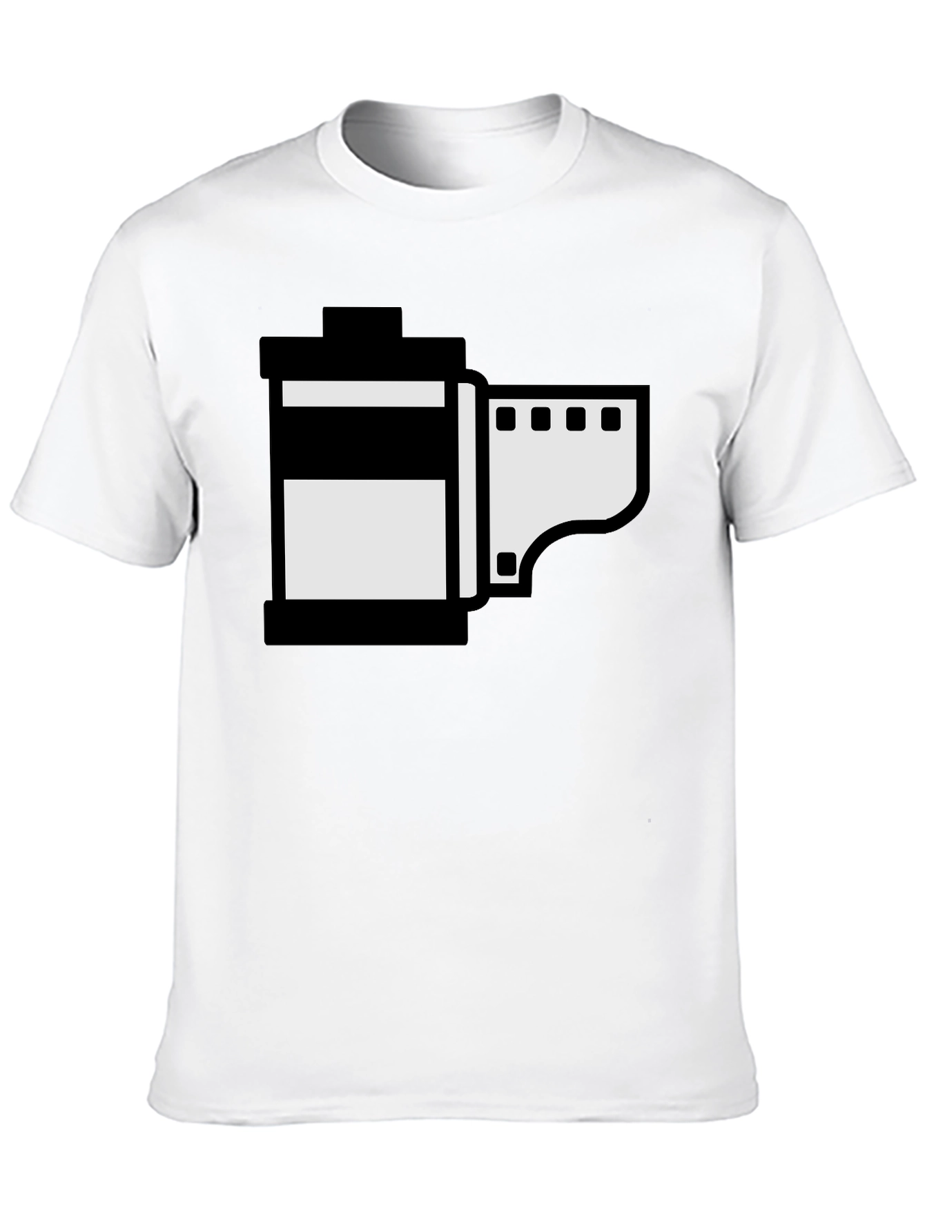 Retro Film Roll Graphic T-Shirt