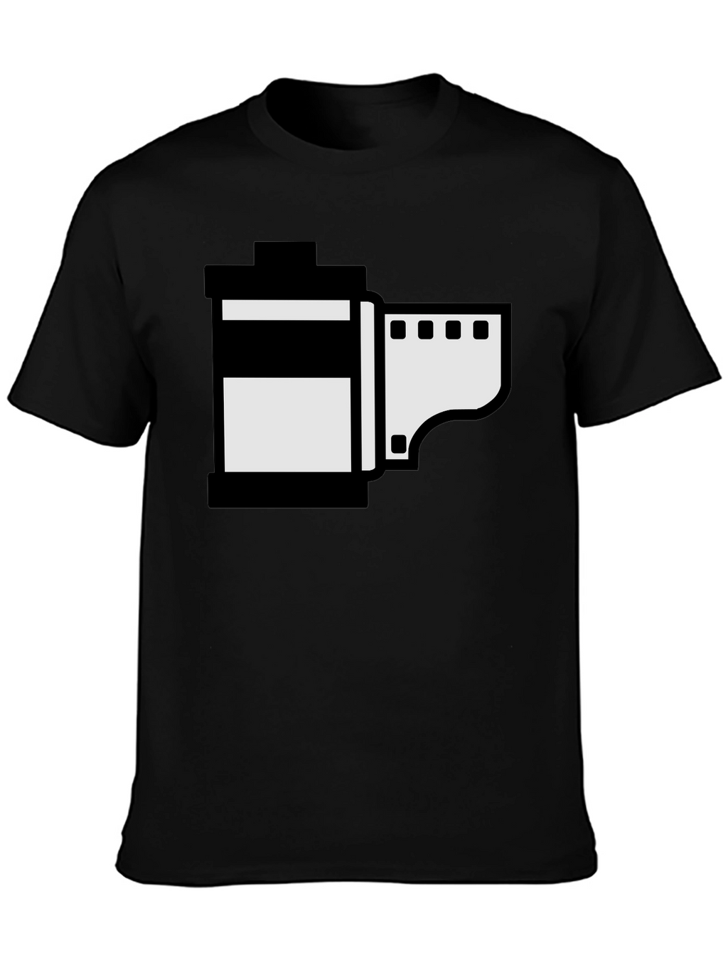 Retro Film Roll Graphic T-Shirt