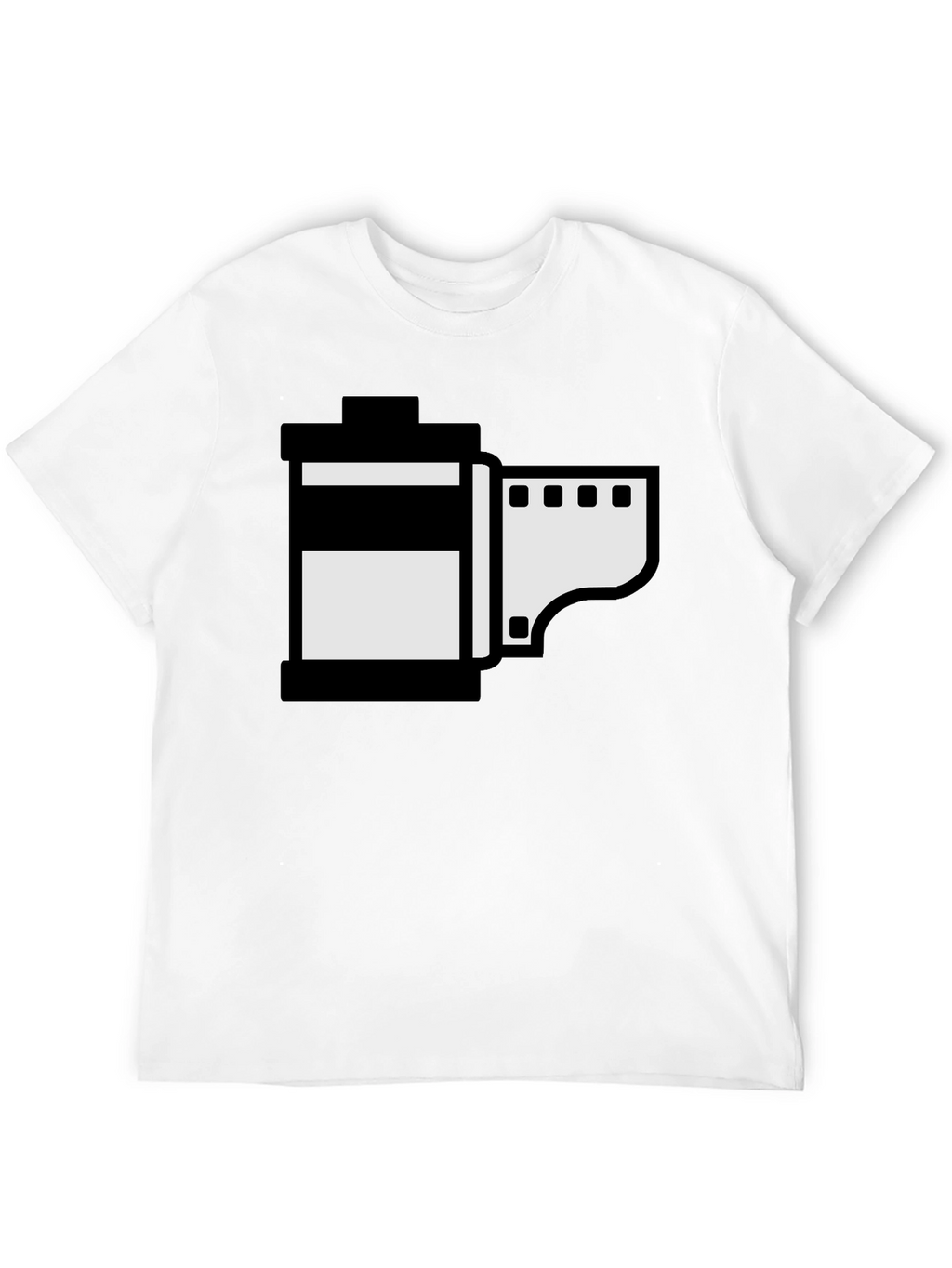 Retro Film Roll Graphic T-Shirt