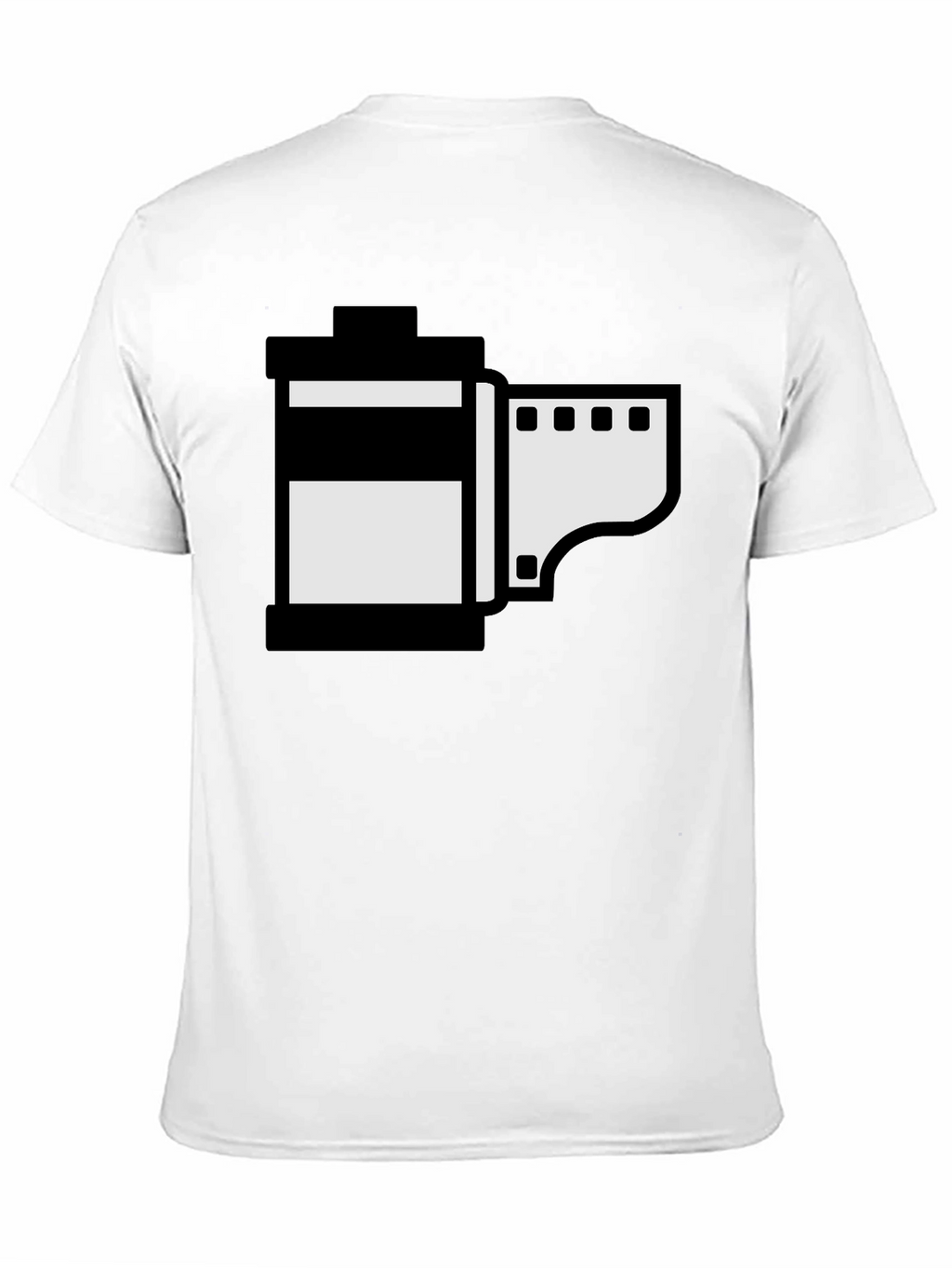 Retro Film Roll Graphic T-Shirt