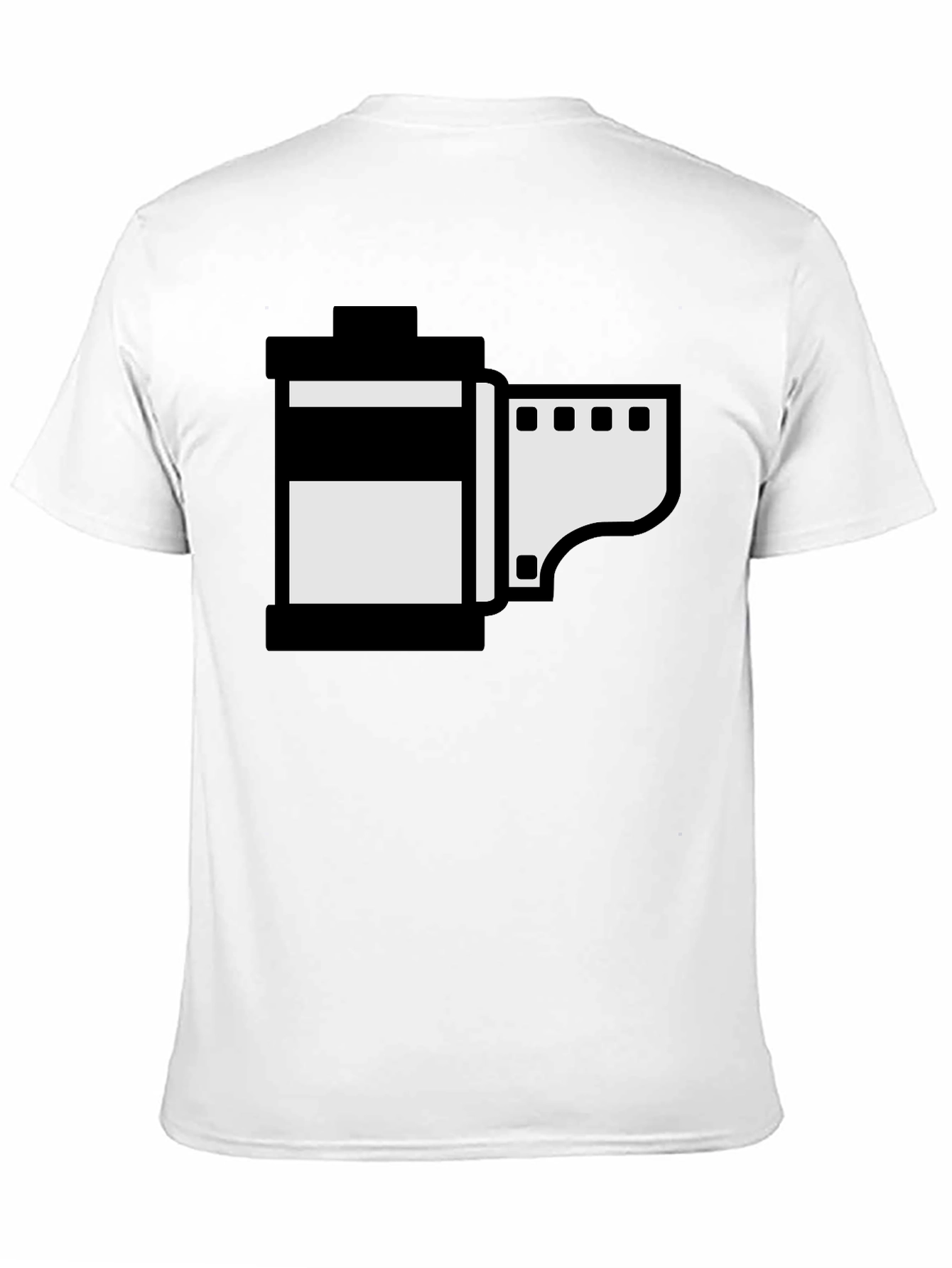 Retro Film Roll Graphic T-Shirt