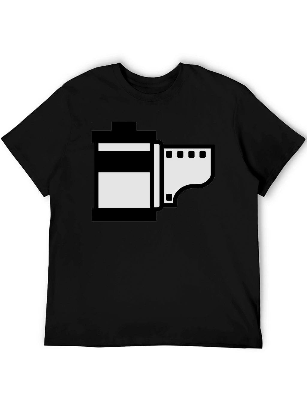 Retro Film Roll Graphic T-Shirt