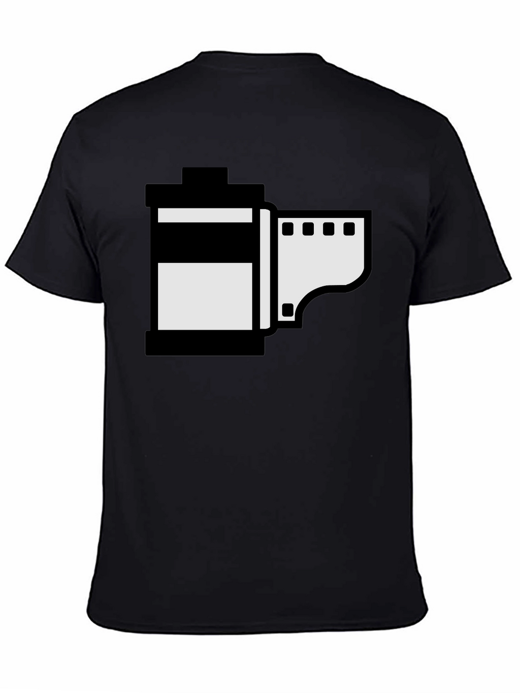 Retro Film Roll Graphic T-Shirt