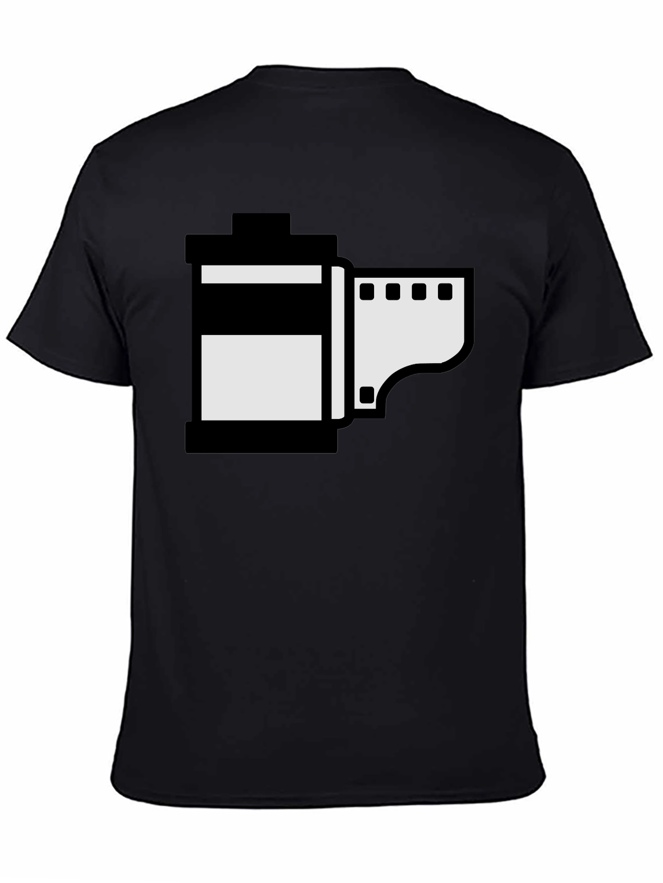 Retro Film Roll Graphic T-Shirt