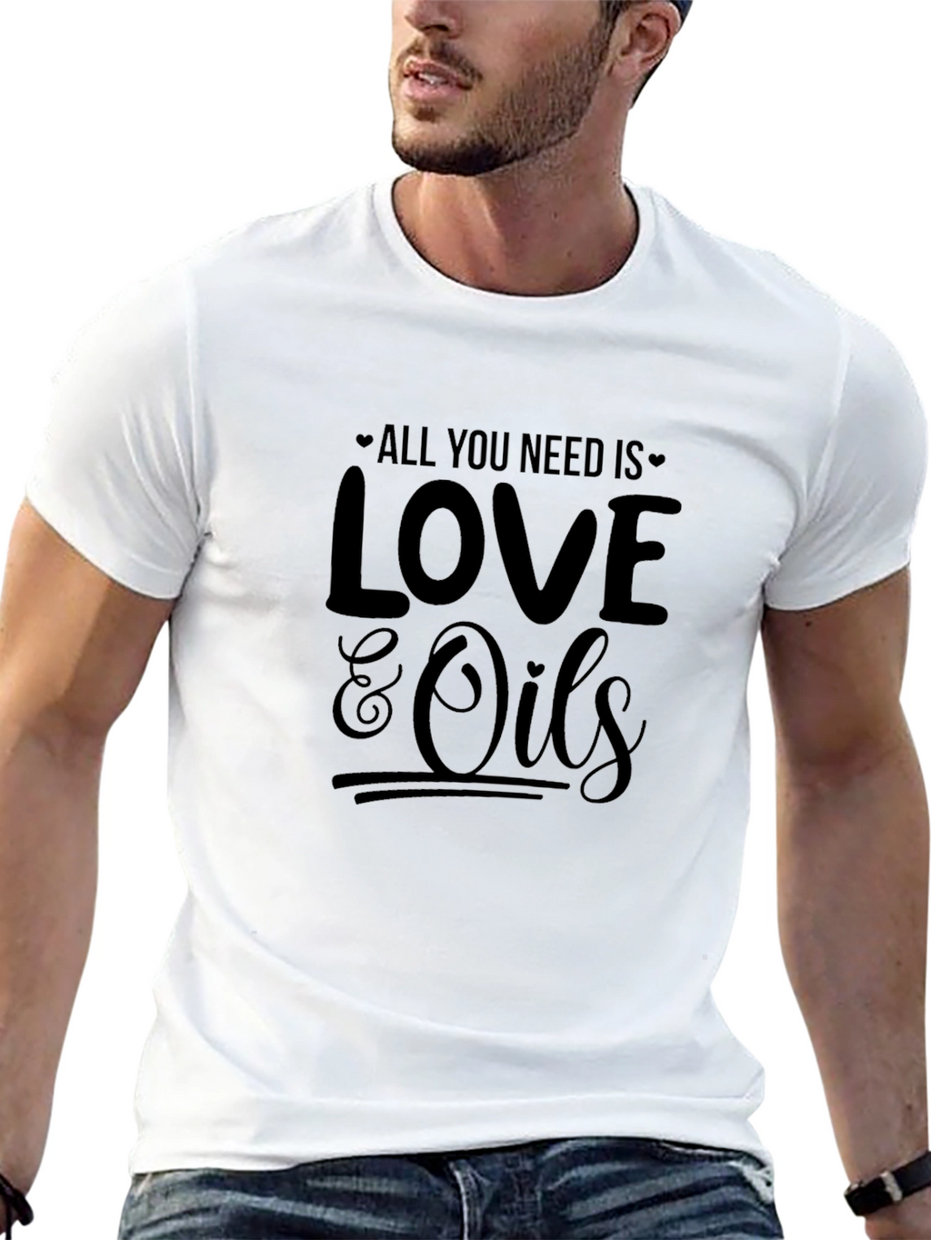 Love & Oils Graphic Tee