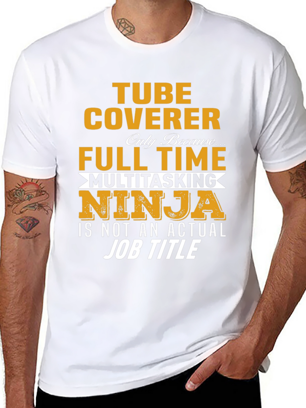 Tube Coverer Ninja Graphic Tee