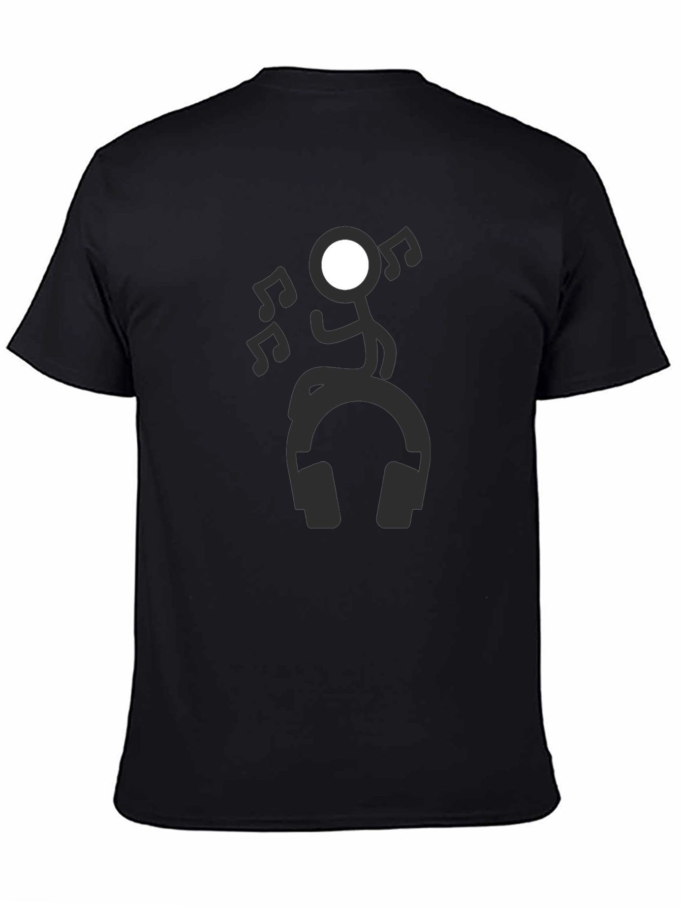 Stick Figure Music Lover Tee