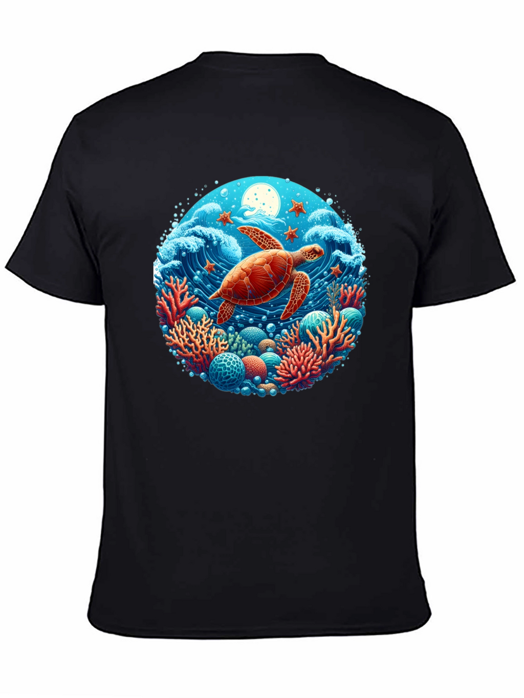 Turtle Reef Graphic T-Shirt