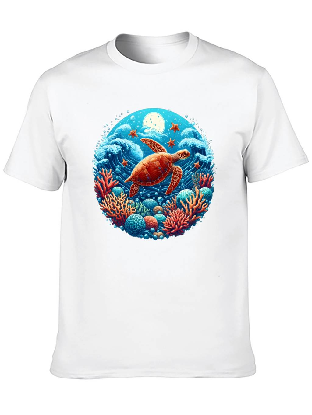 Turtle Reef Graphic T-Shirt