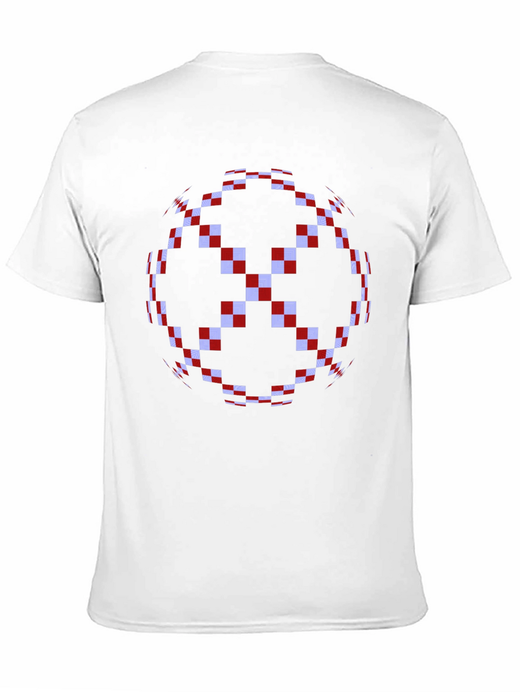 Pixelated Sphere Graphic Tee - Black