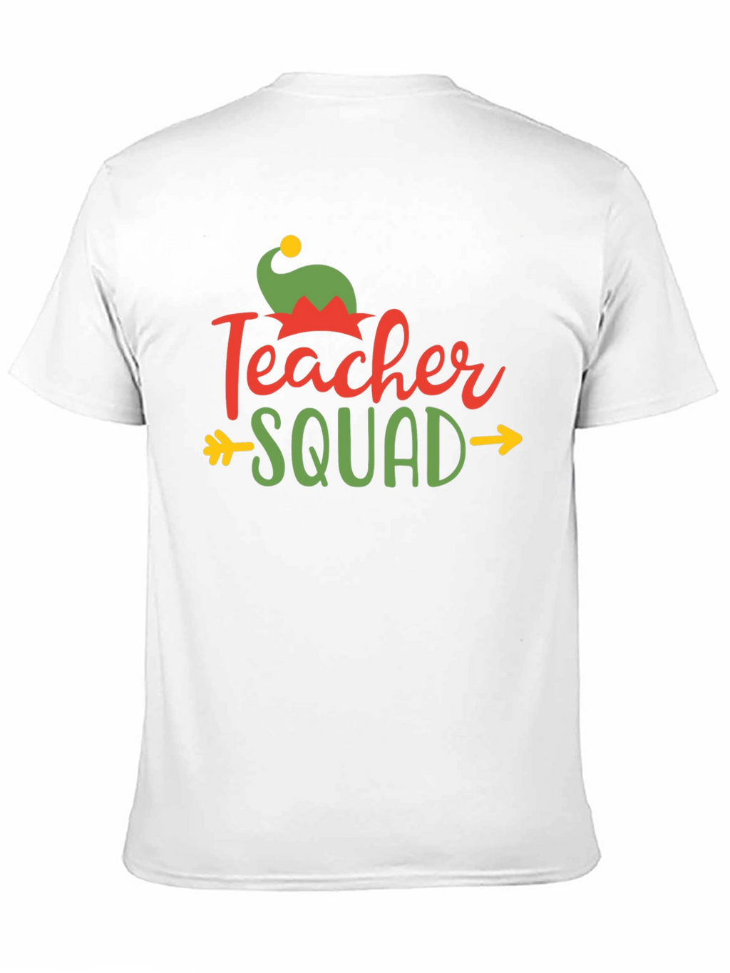 Teacher Squad Christmas T-Shirt - Black