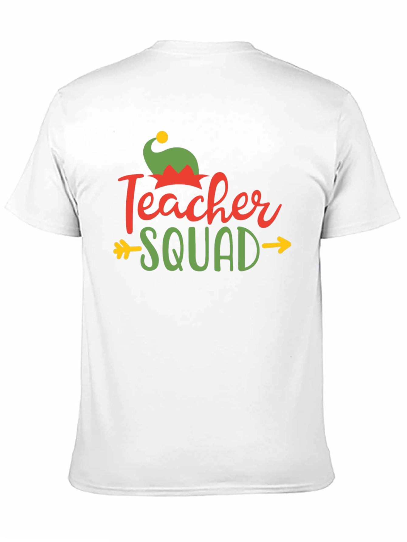 Teacher Squad Christmas T-Shirt - Black