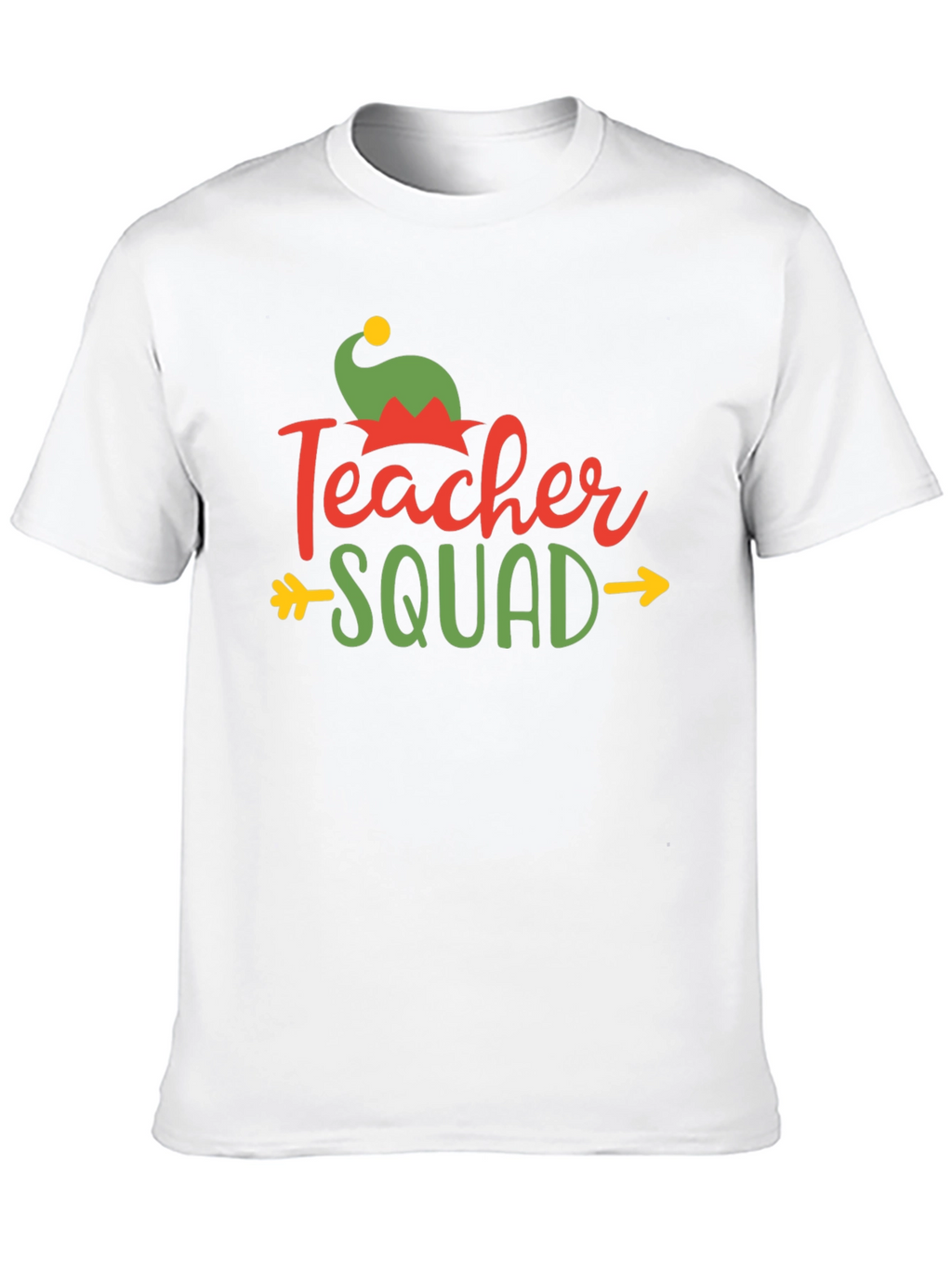Teacher Squad Christmas T-Shirt - Black