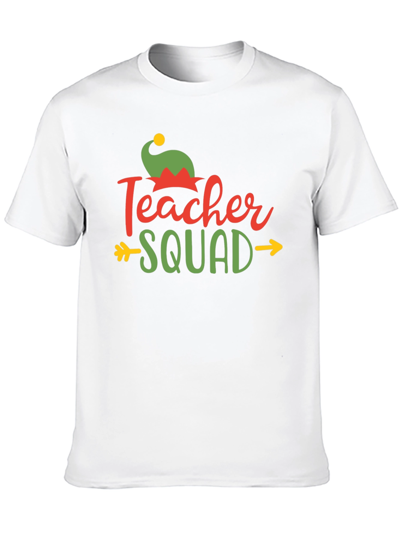 Teacher Squad Christmas T-Shirt - Black