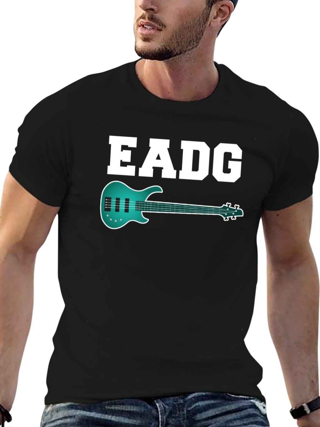 EADG Bass Guitar T-Shirt - Musician Apparel