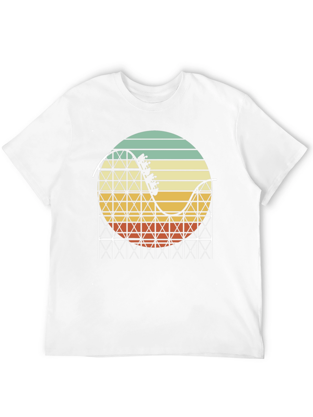 Retro Roller Coaster T-Shirt
