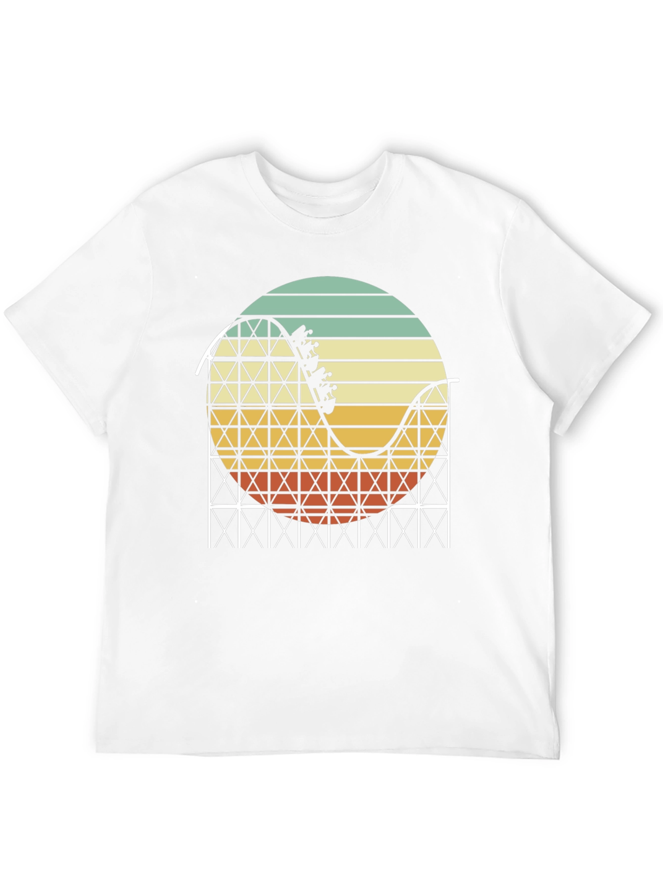 Retro Roller Coaster T-Shirt
